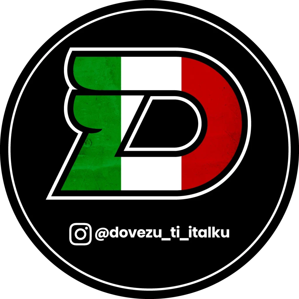 Nálepka Dovezi ti Italku